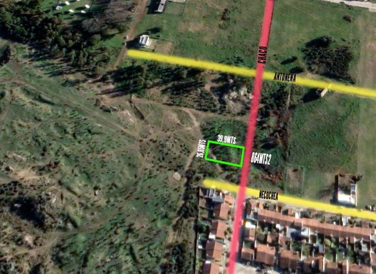 Terreno en venta ubicado en Calle Chaco entre Antonena y Necochea