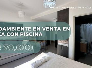 Departamento · 25m² · 1 Ambiente · Monoambiente en Venta en Ezeiza con Piscina