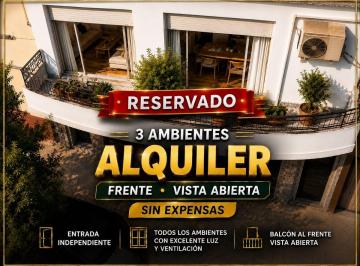 Departamento de 4 ambientes, Villa General Mitre · Departamento de 70 m² con 2 Dorm. en Alquiler en Villa General Mitre
