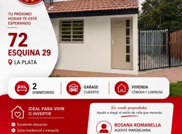Casa · 4 Ambientes · 1 Cochera · Casa - La Plata