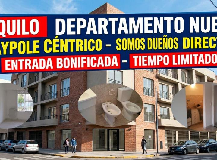 Departamento en alquiler con baja de precio en Claypole