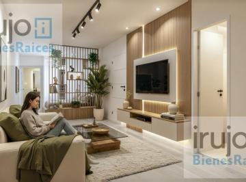 Departamento · 50m² · 2 Ambientes · Departamento 1 Amb y Medio con 2 Baños en Construccion con Balcon Preventa - Caballito Sur