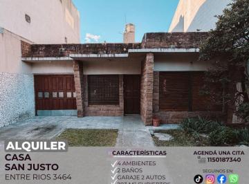 RUS-RUS-11175_2 · Alquiler Casa 4 Ambientes - San Justo