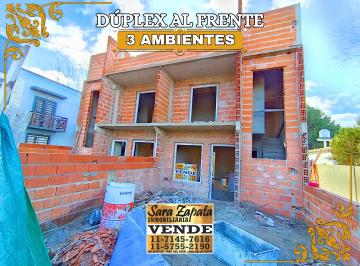 Casa de 3 ambientes, Mar del Tuyú · Duplex Semi Independiente 3 Ambientes a Estrenar Mar del Tuyú Vende Sara Zapata Inmobiliaria