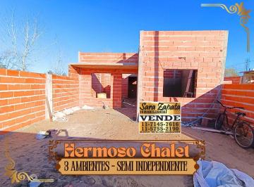 Casa de 3 ambientes, Mar del Tuyú · Chalet 3 Ambientes Semi Independiente a Estrenar Mar del Tuyú Vende en Pozo Sara Zapata Inmobiliaria