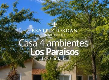 Casa · 300m² · 4 Ambientes · 2 Cocheras · Casa 4 Ambientes en Alquiler, Los Paraisos, Los Cardales