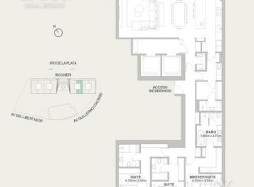 Departamento · 196m² · 5 Ambientes · 2 Cocheras · Departamento en Udaondo