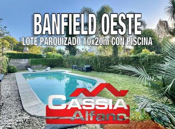 Terreno · 200m² · 1 Ambiente · Terreno - Banfield Oeste