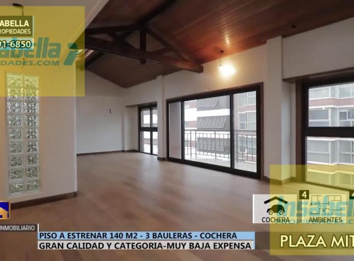 Departamento · 140m² · 4 Ambientes · 2 Cocheras