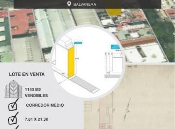 Terreno · 147m² · Lote en Venta en Balvanera