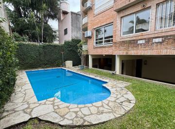 Departamento · 45m² · 2 Ambientes · Alquiler Depto 2 Amb en Martinez con Balcón y Baulera en Edificio con Piscina