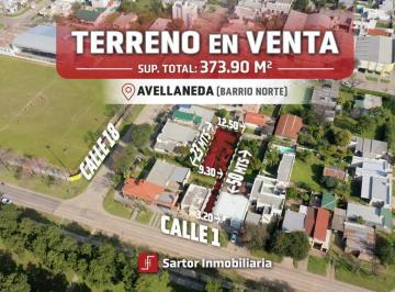Terreno · 373m² · Venta Terreno Sobre Av Calle 1 Frente Al Paseo de La Vía en La Ciudad de Avellaneda