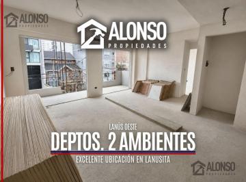 Departamento · 46m² · 2 Ambientes · Venta - 3 Departamentos 2 Ambientes - Lanús Oeste