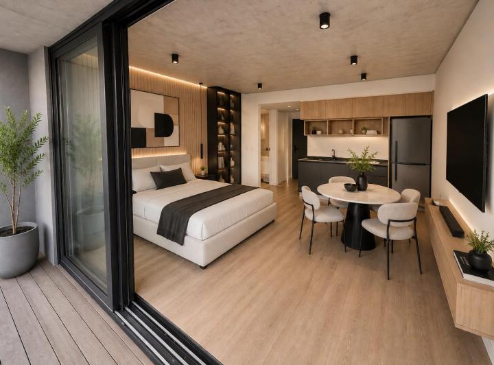 Departamento · 31m² · 1 Ambiente