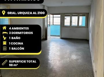 Departamento · 88m² · 4 Ambientes · Departamento en Parque Patricios
