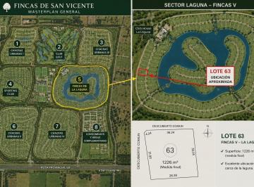 Terreno · 1226m² · Venta Terreno en Barrio Fincas de San Vicente Cercano a La Laguna y El Club House