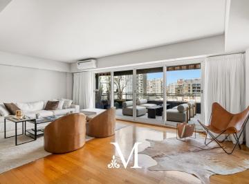 Departamento · 208m² · 4 Ambientes · 1 Cochera · Venta - Piso Categoria - Av Libertador y Ocampo - Balcon Tza. Privado - Palermo Chico - Cochera Fija