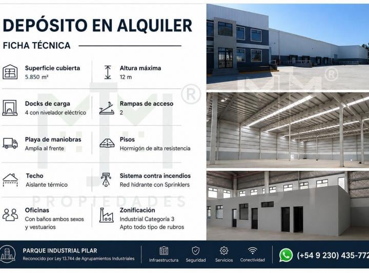 Bodega-Galpón · 5850m²