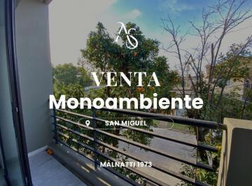 Departamento · 31m² · Departamento en Venta Monoambiente San Miguel