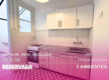 Departamento · 51m² · 3 Ambientes · Departamento en Parque Patricios