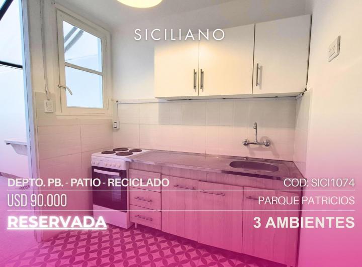 Departamento · 51m² · 3 Ambientes