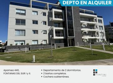 Departamento de 4 ambientes, Córdoba · Alquiler Fontanas del Sur I y II. 2 Dorm.. 2 Baños Completos. Cochera. Amplio. Pileta. Sum.
