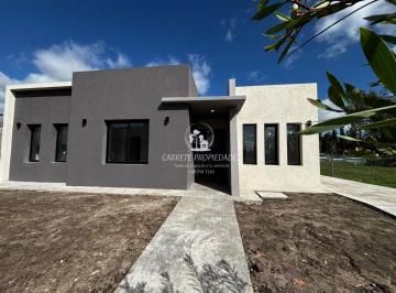 Casa de 5 ambientes, Pilar · Casa en Venta a Estrenar de 5 Ambientes con Fondo a Verde. Barrio Santa Sofia. Pilar del Este