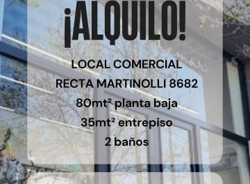 Local comercial , Córdoba · Alquilo Local Comercial Recta Martinolli 8682
