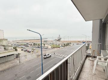 Departamento · 89m² · 4 Ambientes · Departamento 3 Ambientes con Dependencia y Vista Al Mar - Alquiler Permanente