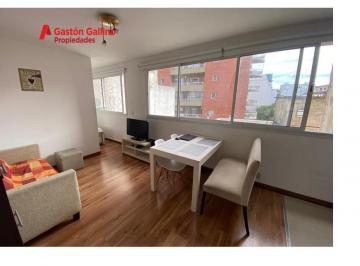 Living y comedor · Departamento en Venta 1 Ambiente Divisible Amoblado en Palermo con Parrilla y Pileta