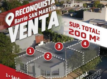 Casa · 176m² · 5 Ambientes · 4 Cocheras · Casa y Salón Comercial
