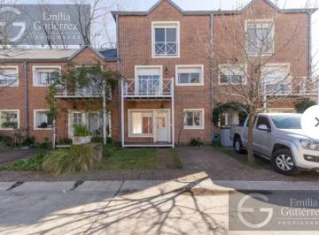 Casa · 109m² · 4 Ambientes · 1 Cochera · Casas de La Ribera I Bajo de San Isidro