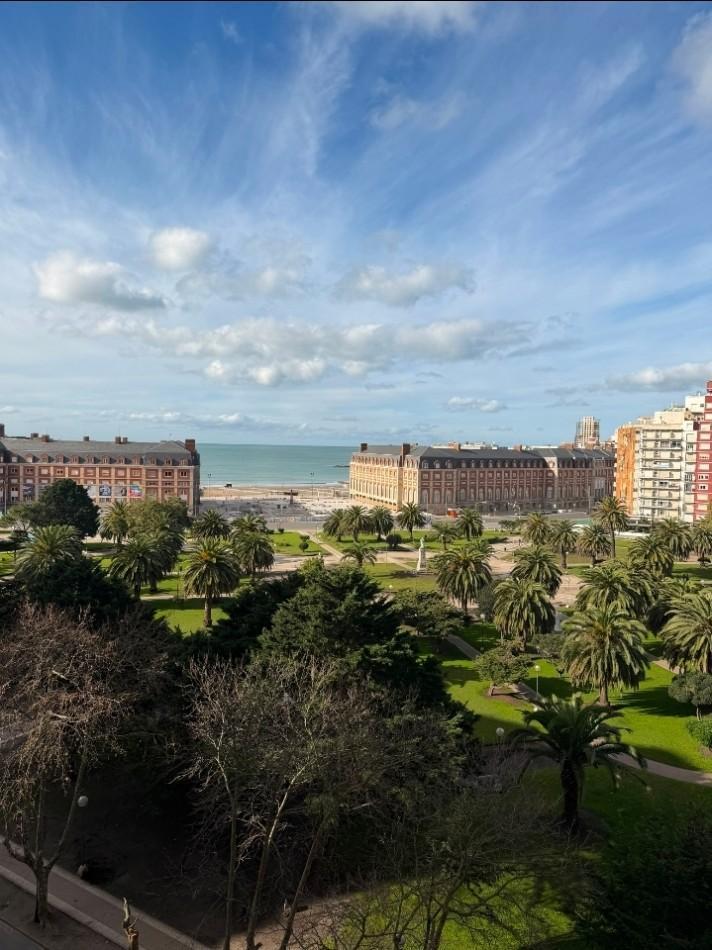 Depto 2 amb, 43m² con vista y reciclado — Plaza Colón