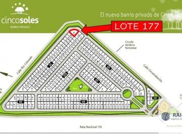 Terreno , Cinco Saltos · Terreno / Lote en Venta de 962.11 m² Ubicado en Cinco Saltos