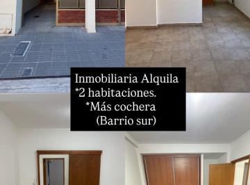Departamento de 2 ambientes, Ciudad de Santa Fe · Inmobiliaria Alquila, 2 Habit. Mas Cochera. barrio Sur