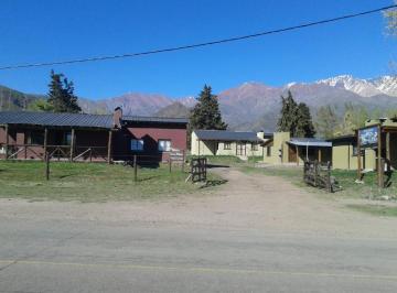 vista desde la ruta · Oportunidad Unica de Inversion: 3 Cabañas Funcionando en El Manzano Histórico