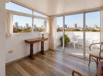 IMAGEN MODIFICADA CON IA · Monoambiente Muy Luminoso con Terraza y Vista Abierta en Palermo