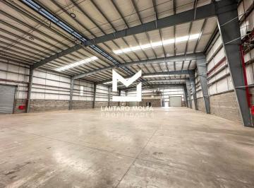 Bodega-Galpón · 2000m² · 4 Cocheras · Galpon en Parque Industrial General Rodríguez con Fuerza Motriz