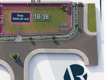 Terreno · 3324m² · Venta | Lote en Los Álamos – Estancia Villa María