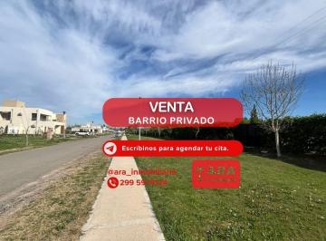 Terreno · 525m² · Terreno en Barrio Privado Cinco Soles