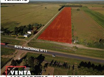 Campo · Venta Campo en Las Garcitas Sobre Ruta Nac. N°11
