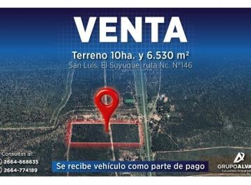 Terreno · 10ha · Venta. Terreno 10ha y 6.530 m². San Luis, El Suyuque, El Milagro