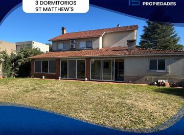 Casa · 191m² · 4 Ambientes · 4 Cocheras · Casa Saint Matthews en Venta - Cuan Propiedades