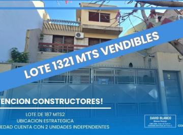 Terreno · 187m² · Terreno, Lote, Saavedra, Caba, Casa Multifamiliar, Construccion, Constructor, Usaa