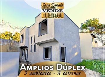 Casa de 3 ambientes, Mar del Tuyú · Exclente Dúplex 3 Ambientes 2 Dorm. a Estrenar Vende Sara Zapata Inmobiliaria