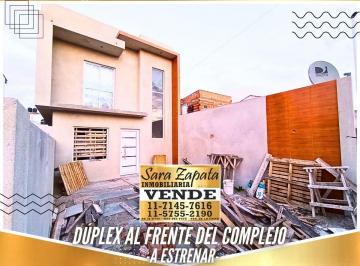 Casa de 3 ambientes, Mar del Tuyú · Dúplex Independiente Al Frente 2 Dorm. 3 Ambientes a Estrenar Vende Sara Zapata Inmobiliaria