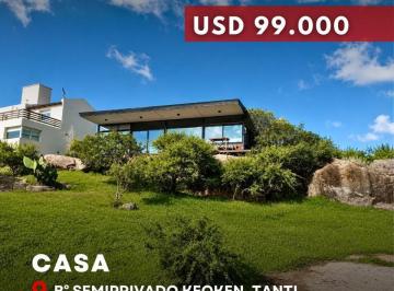 Casa · 76m² · 2 Ambientes · Venta Casa de Diseño con Pileta en Barrio Semi Privado Keoken - Tanti