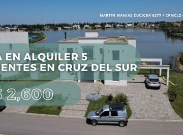 Casa · 170m² · 5 Ambientes · 2 Cocheras · Casa en Alquiler 5 Ambientes en Cruz del Sur