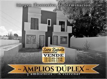 Casa de 3 ambientes, Mar del Tuyú · Dúplex 3 Ambientes a Estrenar Mar del Tuyú Vende en Pozo Sara Zapata Inmobiliaria