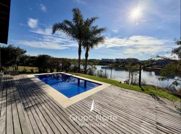 Casa · 300m² · 5 Ambientes · 6 Cocheras · Casa en Alquiler Al Lago en Castaños, Nordelta, Tigre